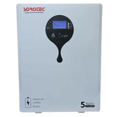 SOROTEC LIFEPO4 51,2V 100AH 5120WH НАСТІННА АКБ / Акумулятор / Батарея