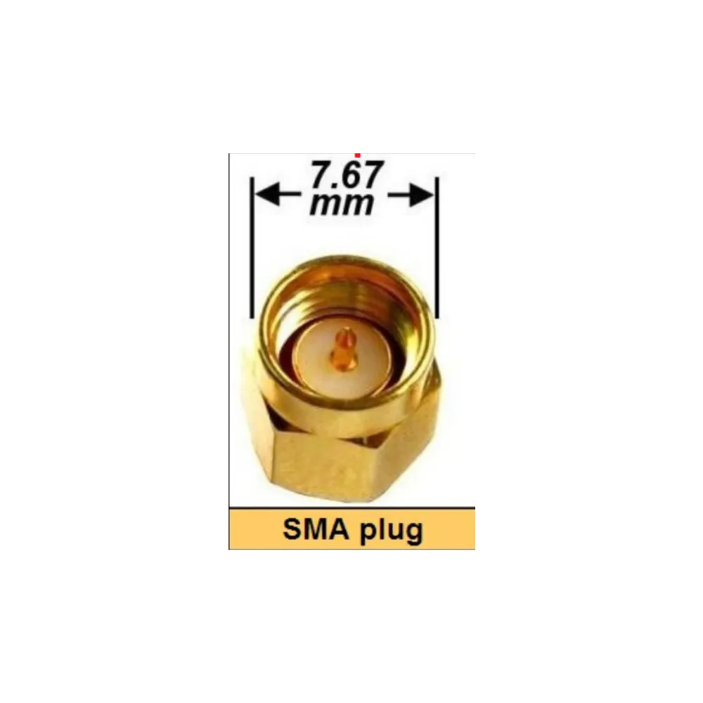 VE SMA PLUG ДЛЯ RG-59 (MALE) Конектор високочастотний  - фото 1