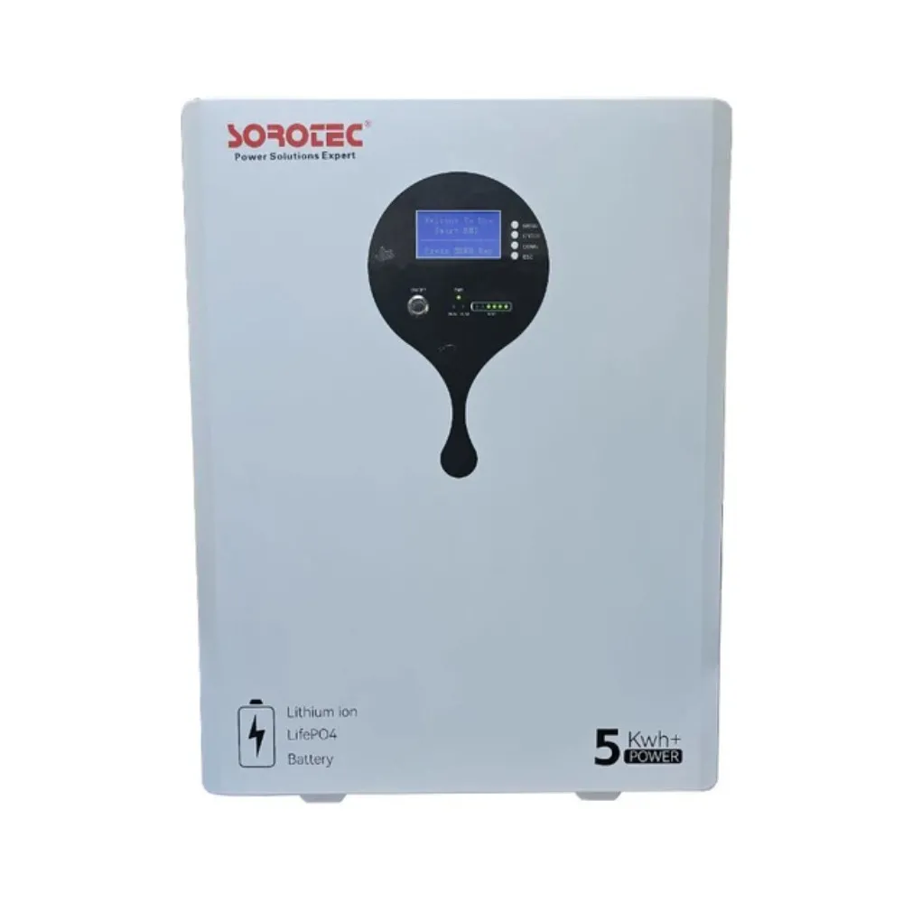 SOROTEC LIFEPO4 51,2V 100AH 5120WH НАСТІННА АКБ / Акумулятор / Батарея 