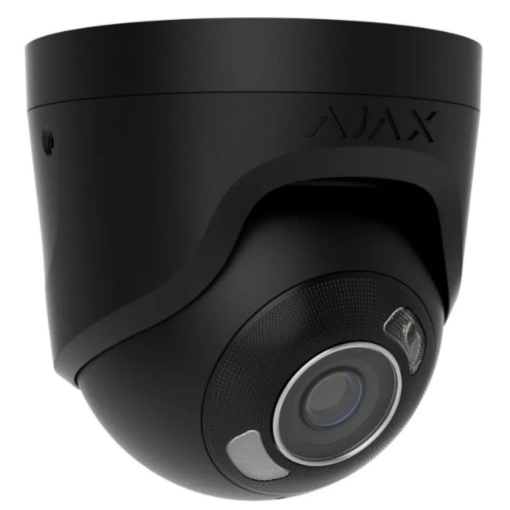AJAX TURRETCAM HL 5 МП / 2,8 ММ / ЧОРНА IP AI смарт камера 5мп 