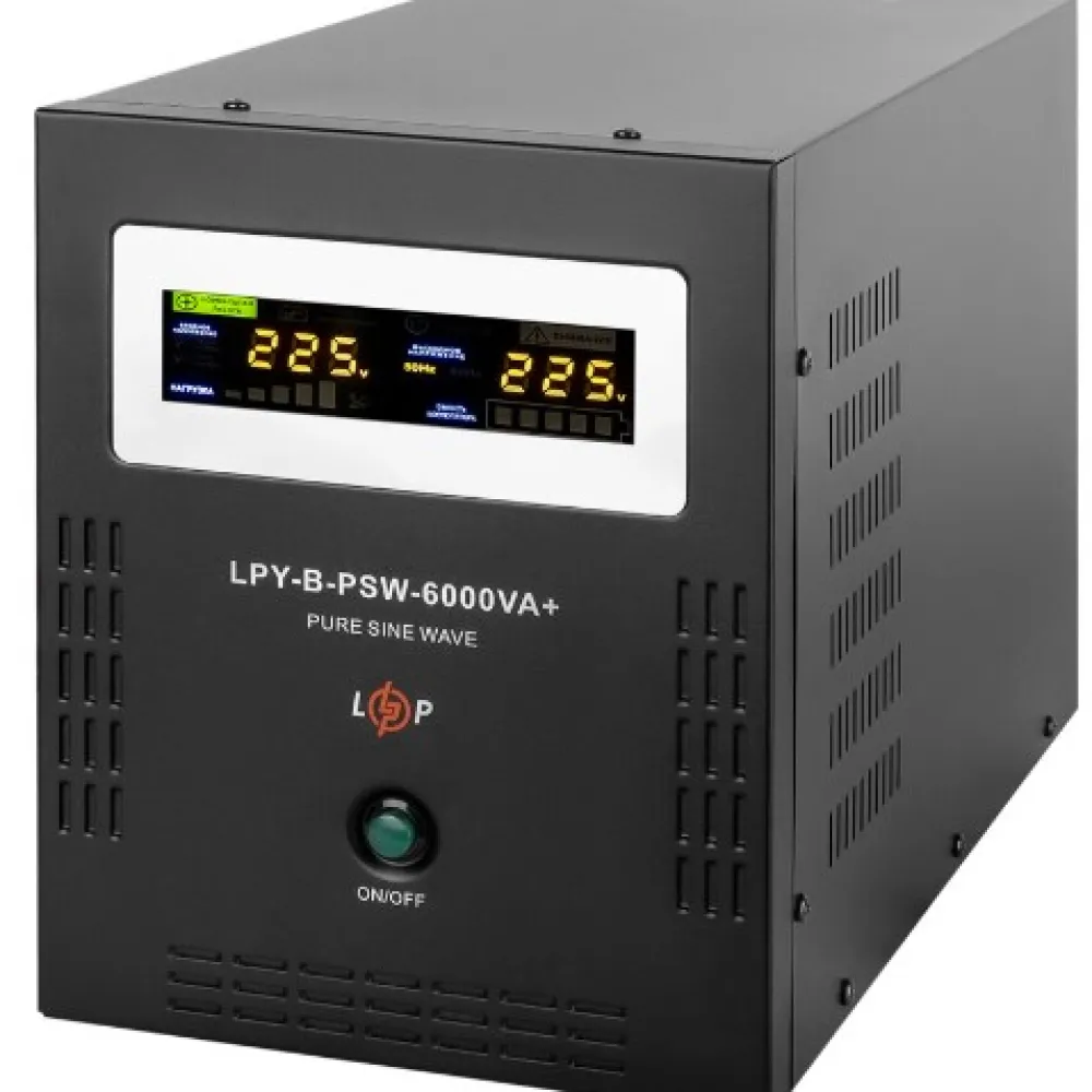 LOGIK POWER LPY-B-PSW-6000VA+ ДБЖ / UPS / Безперебійник 
