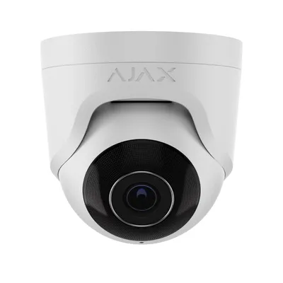 AJAX TURRETCAM 8 МП / 2,8 ММ / БІЛА IP AI смарт камера 8мп