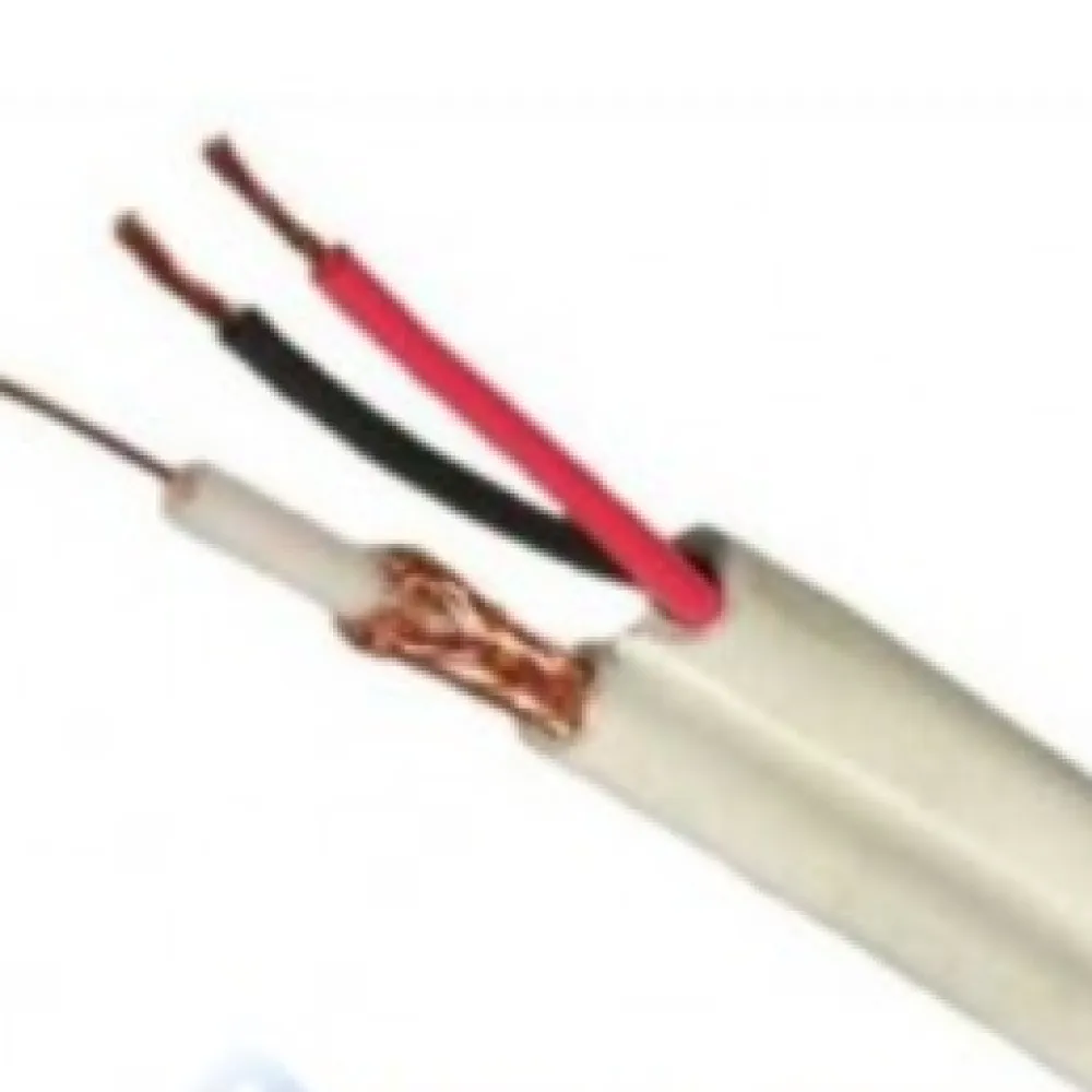 DIALAN 3C2V+ 2X0.5MM POWER КОМБІНОВАНИЙ КОАКСІАЛЬНИЙ КАБЕЛЬ ВНУТР. 