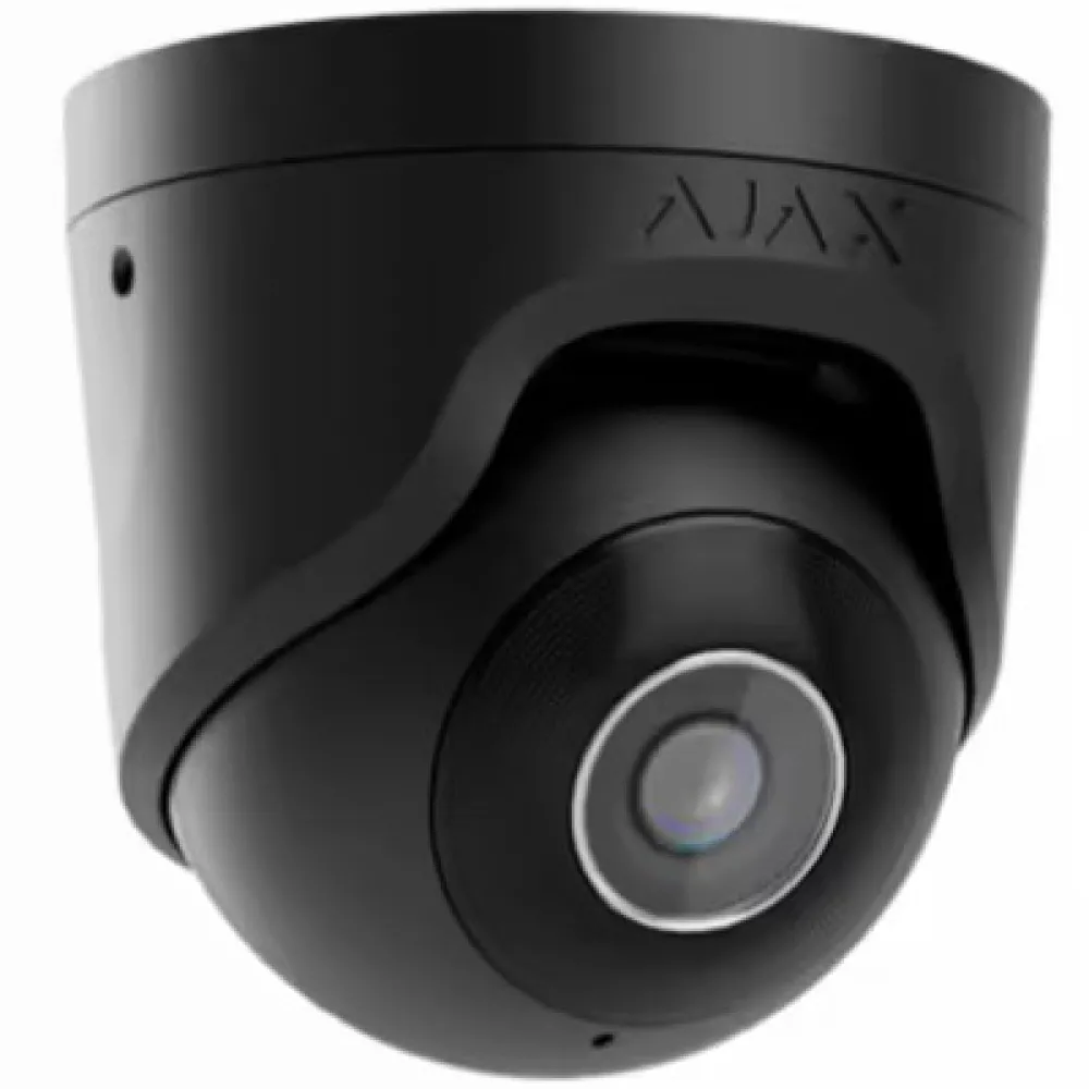 AJAX TURRETCAM 8 МП / 2,8 ММ / ЧОРНА IP AI смарт камера 8мп 