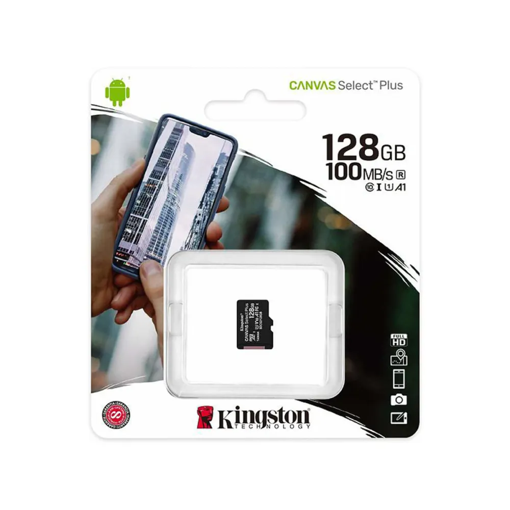 KINGSTON 128 GB MicroSD карта пам'яті 