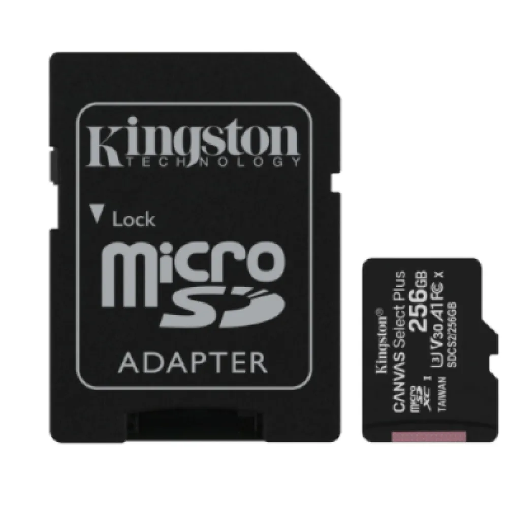 KINGSTON 256 GB MicroSD карта пам'яті 