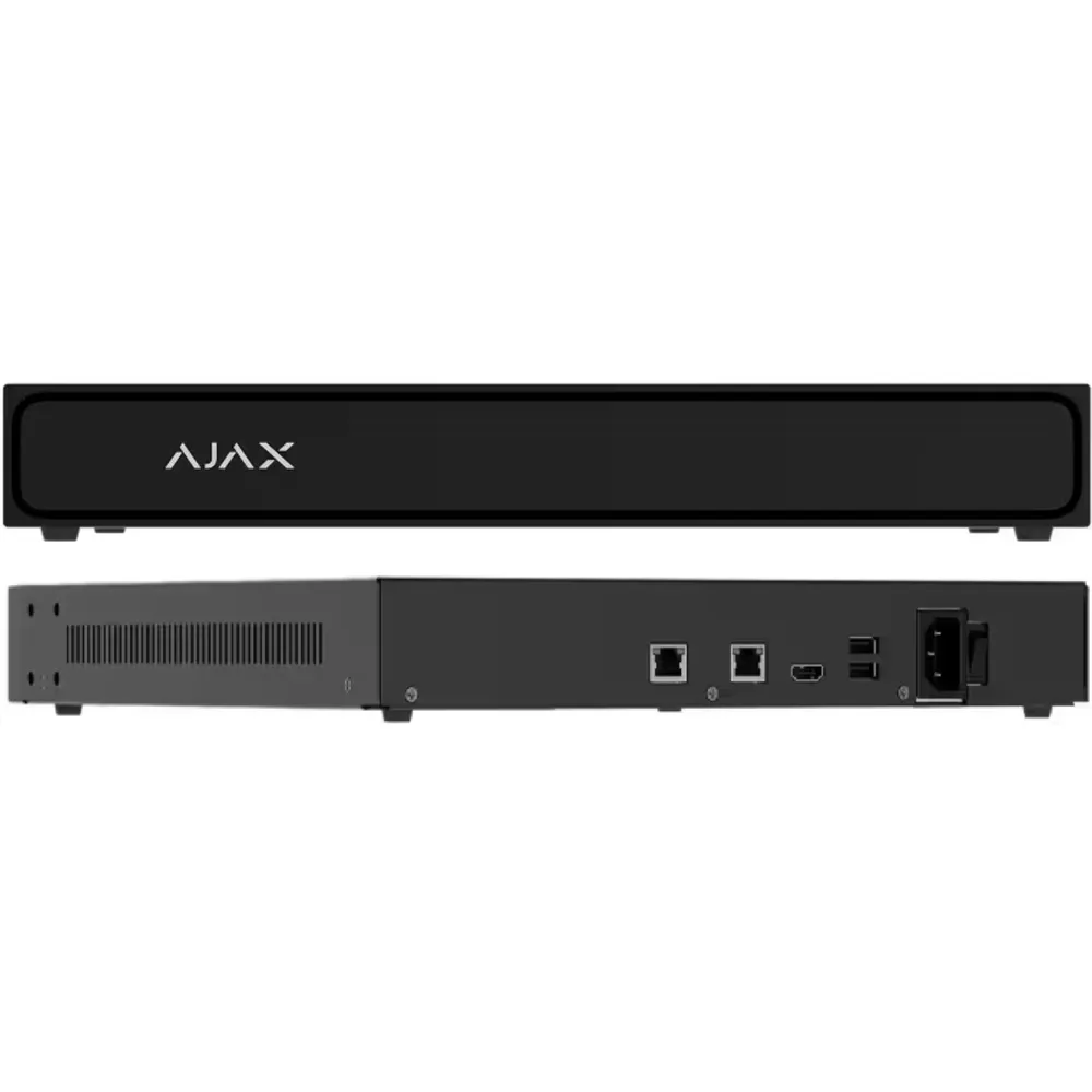 AJAX NVR SUPERIOR H2DAI2GAC (8-CH) ЧОРНИЙ Реєстратор IP мережевий  - фото 1