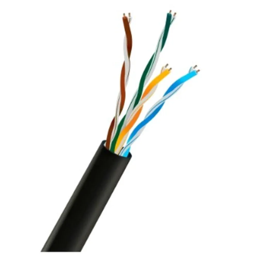 TRINIX UTP LDPE 4Х2Х24 AWG ЧОРНИЙ Кабель вита пара 