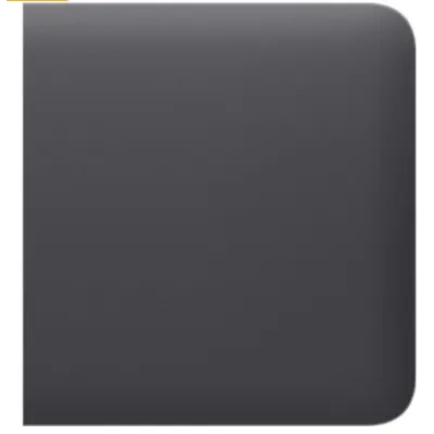 AJAX SIDEBUTTON (2-GANG) [55] BLACK Сенсорна панель