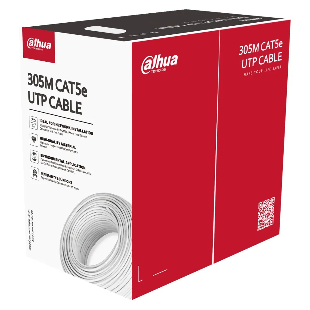 DAHUA UTP CAT5E 4X2X0,51 ВНУТР. Кабель вита пара 